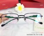 High Quality Cartier Black Eyeglasses - Half Frame